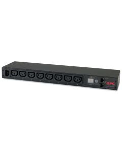 APC Rack PDU AP7820B, Metered, 0U/1U, 10A, 230V, (8x) C13, C14 stekker