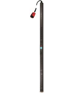 APC Rack PDU, Switched, ZeroU, 16A, 400V, (21x) C13 & (3x) C19, IEC 309 16A 3Fase stekker