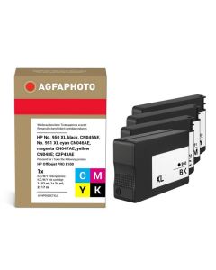 AgfaPhoto No. 950 XL black, CN045AE, No. 951 XL c/m/y, CN046AE, CN047AE, CN048AE