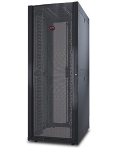 APC NetShelter SX 42U 750mm(b) x 1070mm(d) 19" IT rack, netwerkbehuizing met zijpanelen, zwart