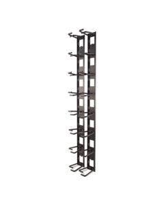 APC Verticale kabelorganizer, 8 kabelringen, nul U