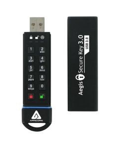 Apricorn 240GB, 195MB/s Read / 162MB/s Write, USB 3.0, FIPS 140-2 Level 3 Pending, IP-58