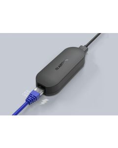 AIRTAME PoE Adapter, 5V DC 2A, USB A, RJ-45, 1G LAN, IEEE802.3af/at, 23x40x112 mm