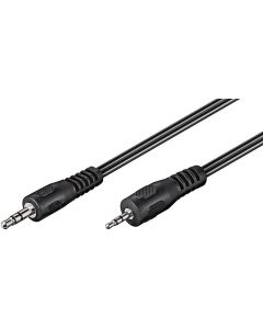 Microconnect AUD3525LL2 audio kabel 2 m 3.5mm 2.5mm Zwart