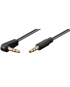 Microconnect AUDLL05A audio kabel 0,5 m 3.5mm Zwart