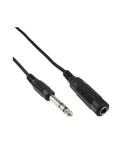 Microconnect AUDNU5 audio kabel 5 m 6.35mm Zwart
