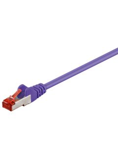 Microconnect B-FTP60025P netwerkkabel Paars 0,25 m Cat6 F/UTP (FTP) Rond