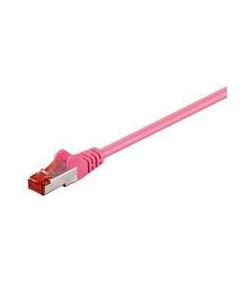 Microconnect B-FTP6015PI netwerkkabel Roze 1,5 m Cat6 F/UTP (FTP) Rond