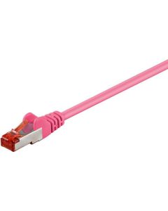 Microconnect B-FTP603PI netwerkkabel Roze 3 m Cat6 F/UTP (FTP) Rond