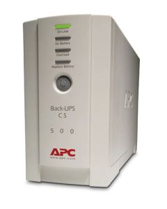 APC Back-UPS BK500EI - 500VA, 4x C13 uitgang, USB