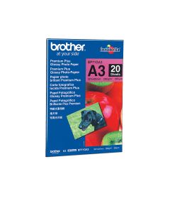 Brother BP71GA3 pak fotopapier A3 Blauw, Rood Glans