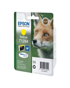 Epson Fox Singlepack Yellow T1284 DURABrite Ultra Ink