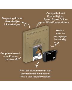 Epson Stag T1306 Hert DURABrite Ultra multipack driekleuren EasyMail-inkt