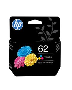 HP 62 originele drie-kleuren inktcartridge