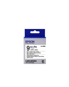 Epson Strong Adhesive Tape - LK-3WBW Strng adh Blk/Wht 9/9