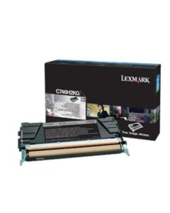 Lexmark Toner Cartridge Lexmark C 746 DN/DTN/N/748 DE/DTE/E, Black, 12000 Pages