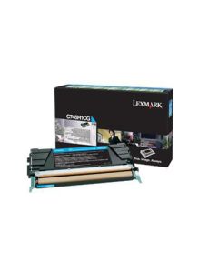 Lexmark C748 Cyan High Yield Return Program Toner Cartridge