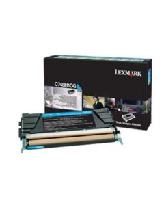 Lexmark Toner Cartridge Lexmark C 748 DE/DTE/E, Cyan, 10000 Pages