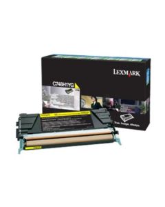 Lexmark Toner Cartridge Lexmark C 748 DE/DTE/E, Yellow, 10000 Pages