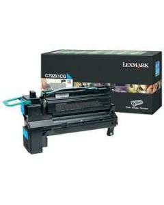 Lexmark C792 Cyan Extra High Yield Return Program Print Cartridge (20K)