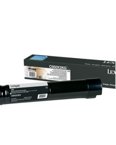 Lexmark C950 Black Extra High Yield Toner Cartridge (38K)