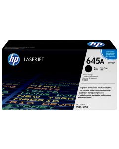 HP 645A originele zwarte LaserJet tonercartridge
