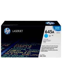 HP 645A originele cyaan LaserJet tonercartridge