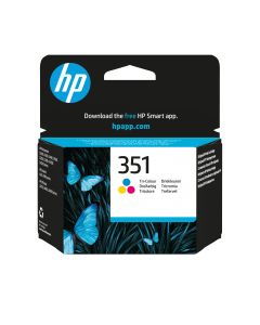 HP 351 originele drie-kleuren inktcartridge