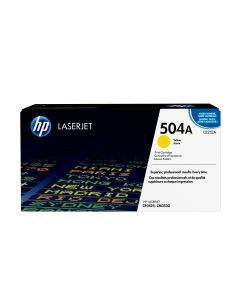 HP 504A originele gele LaserJet tonercartridge