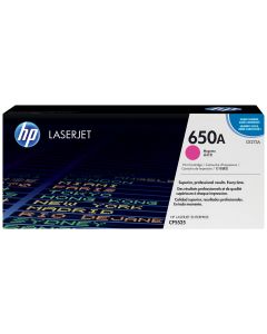 HP 650A originele magenta LaserJet tonercartridge