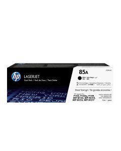 HP 85A originele zwarte LaserJet tonercartridge, 2-pack