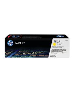 HP 128A originele gele LaserJet tonercartridge