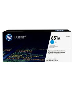 HP 651A originele cyaan LaserJet tonercartridge