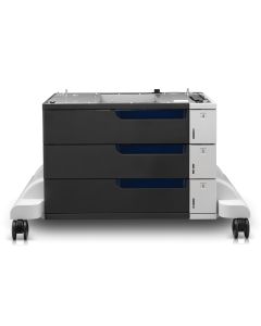 HP LaserJet Color papierinvoer en standaard voor 3 x 500 vel