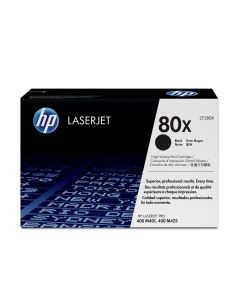 HP 80X originele high-capacity zwarte LaserJet tonercartridge