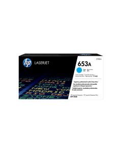 HP 653A originele cyaan LaserJet tonercartridge