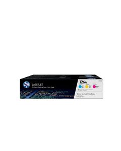 HP 126A originele cyaan/magenta/gele LaserJet tonercartridge, 3-pack
