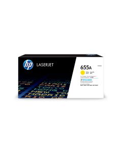 HP Originele 655A gele LaserJet tonercartridge