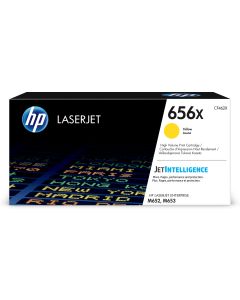 HP 656X originele high-capacity gele LaserJet tonercartridge