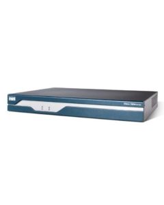 Cisco Modular router with 2 WAN slots, desktop form factor chassis, IP BASE IOS Software image, 2 Fast Ethernet slots, 64-MB Flash, and 128-MB DRAM