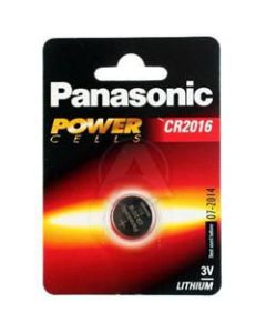Panasonic CR2016 - Lithium Coin cell, 90 mAh, 3V