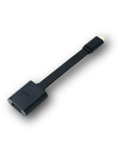 DELL DBQBJBC054 USB-kabel USB 3.2 Gen 1 (3.1 Gen 1) 0,132 m USB C USB A Zwart