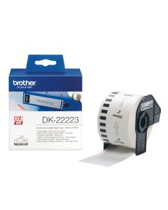 Brother DK-22223 printeretiket Wit