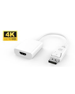 Microconnect DPHDMI3W video kabel adapter 0,15 m DisplayPort HDMI Wit