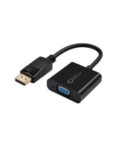 Microconnect DPVGA15CM video kabel adapter 0,15 m DisplayPort VGA (D-Sub) Zwart