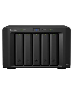 Synology DX517, 5x 2.5/3.5" SATA HDD/SSD, eSATA, 21.5 dB, 100-240 V, 50/60 Hz, 200 W, 157 x 248 x 233 mm, 3910 g