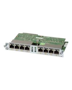 Cisco 8-port Cisco Gigabit EtherSwitch 10/100/1000BASE-TX autosensing EHWIC, MDIX, 149g