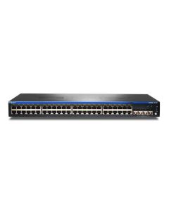 Juniper 48-port 10/100/1000BASE-T Ethernet Switch with four SFP GbE Uplink Ports + 100 W AC PSU