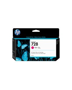 HP 728 magenta DesignJet inktcartridge, 130 ml