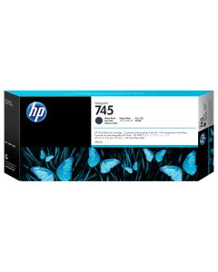 HP 745 matzwarte DesignJet inktcartridge, 300 ml